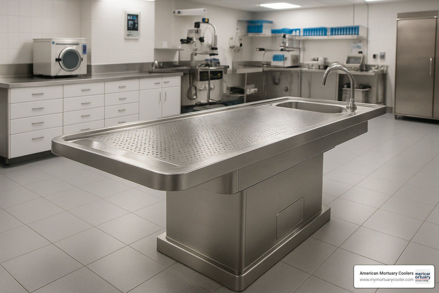 Everything You Need to Know About Autopsy Tables for Sale - American Mortuary Coolers & Equipments Everything You Need to Know About Autopsy Tables for Sale - American Mortuary Coolers & Equipments